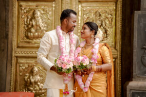 Temple wedding photoshoot in kerala