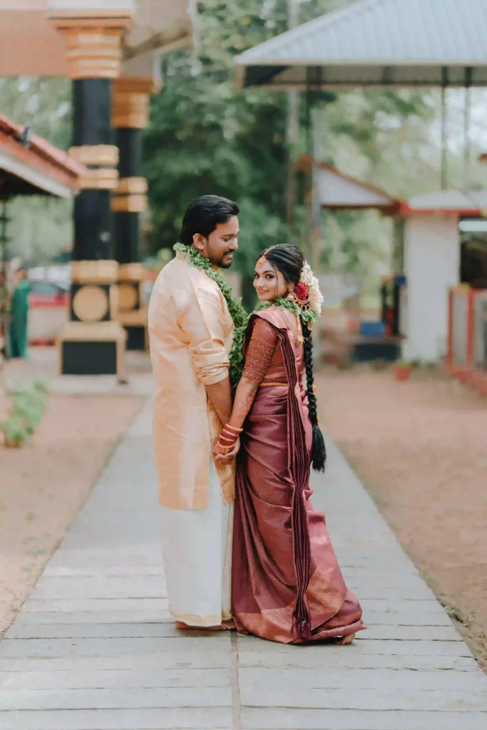 Traditional wedding photography in Thrissur