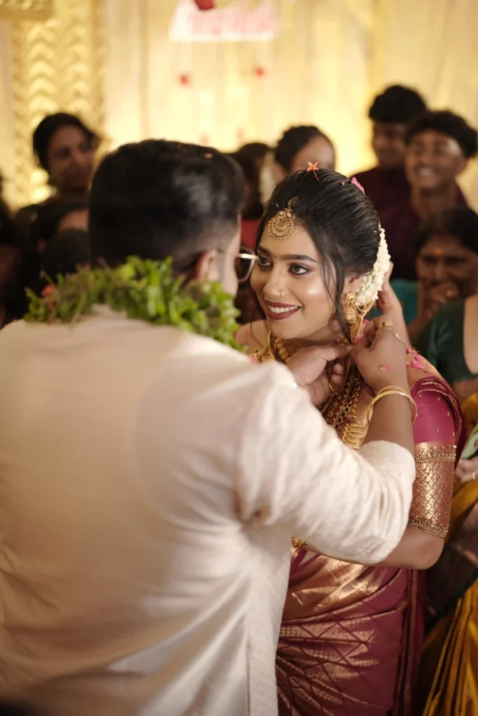 Emotional family moment intimate wedding