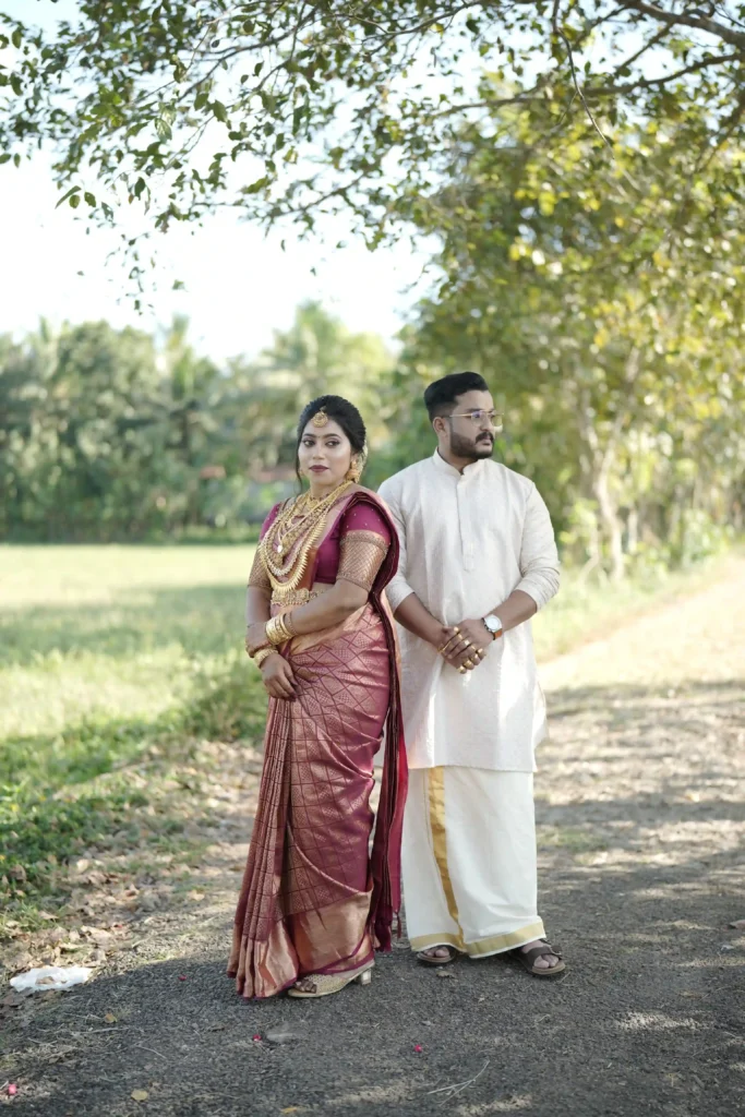 Bride and groom destination wedding celebration