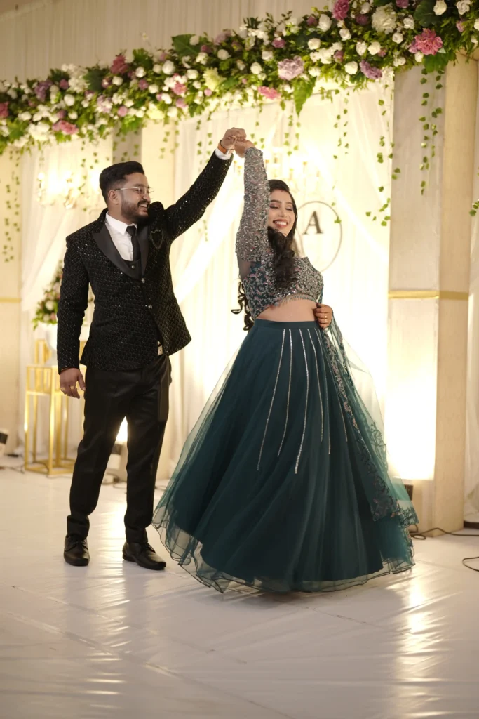 Small intimate wedding ceremony