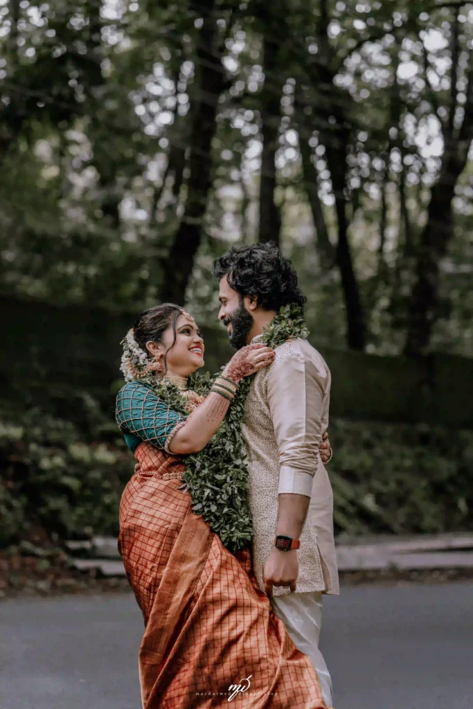 Traditional wedding ceremony in Thrissur